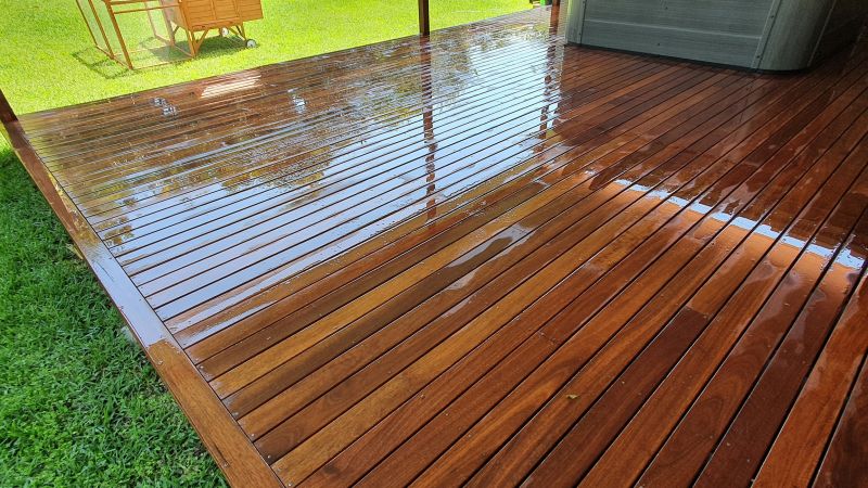 Completed Deck with New Finish