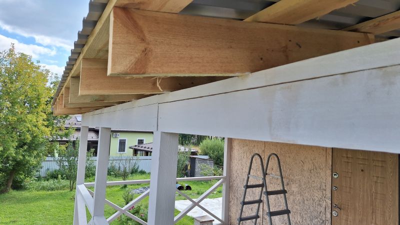 Porch Beam Repair