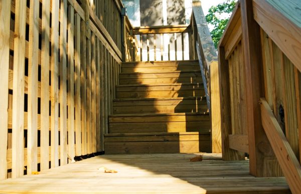 Deck Steps Replacement in Jonesboro