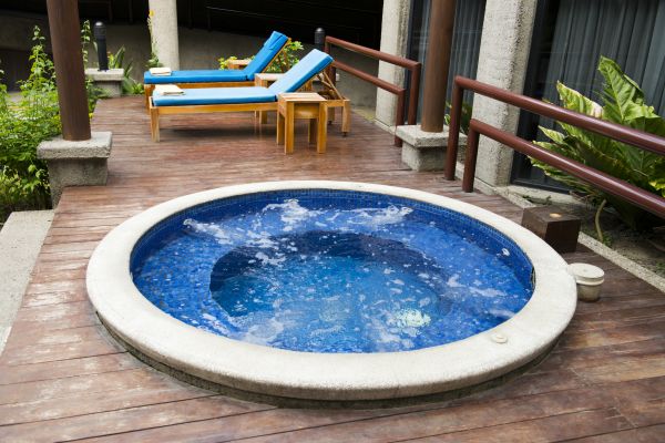 Hot Tub Deck Construction in Jonesboro